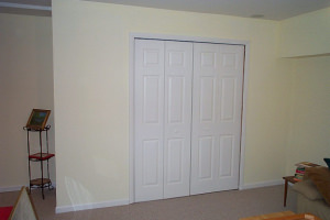 painting and basement rooms